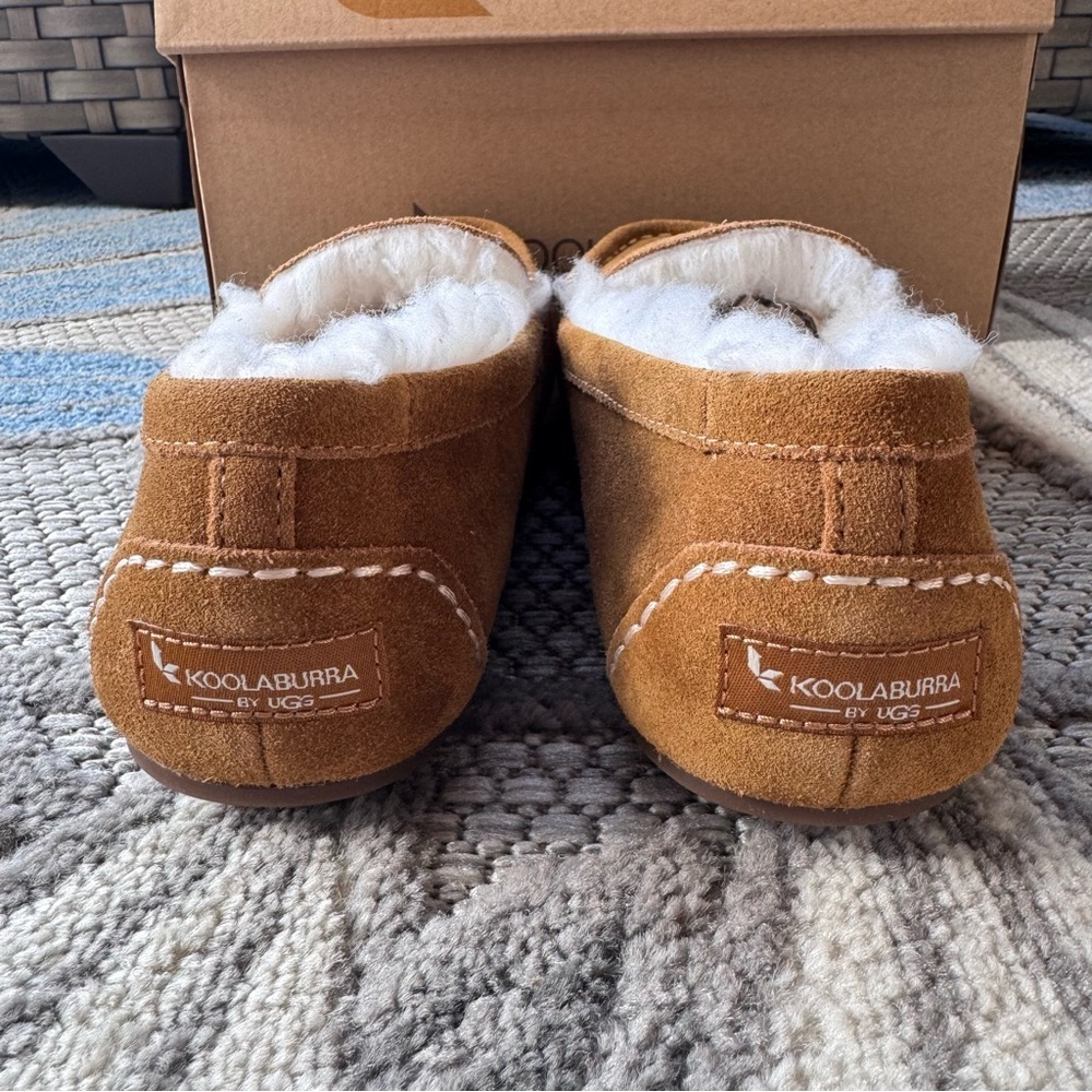 Koolaburra By UGG Women’s Lezly Slipper Chestnut Tan Size 7 New with Box - Picture 5 of 6
